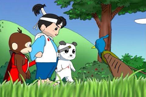 日本の童話③「一休さん」「ももたろう」
