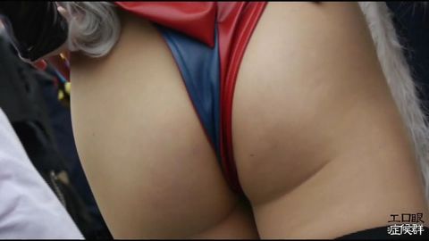 大規模コスプレイベントお色気映像集01