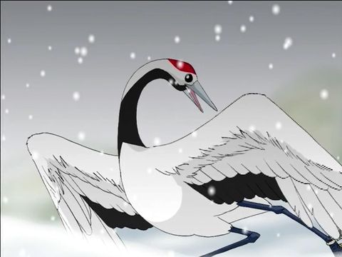 日本の童話②「つるのおんがえし」「3年ねたろう」