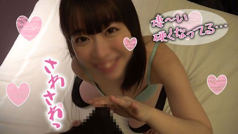 【個人撮影】カメラ目線がエロすぎる！チンチン大好きっ*めぐりちゃん！Fカップの神乳を見せつけながらノーハンドフェラ＆パイズリ！口内射精でイクイクっ！