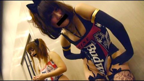 【HD】コスイベ★ドサクサ囲みローアングル12「前も後ろも強烈に見せつけてきた」