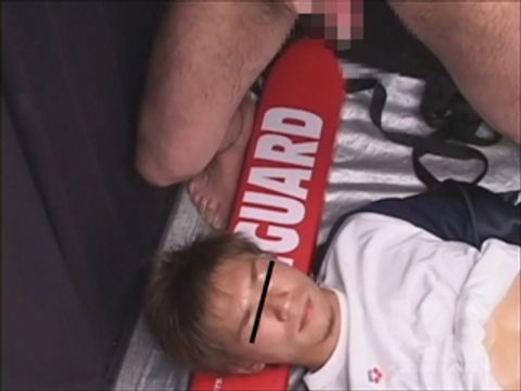 【TOP ATHLETE】 イモ系ノンケスイマーがマスクマンに掘られて悶絶!!