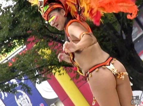 サンバカーニバルです41「*さんの半裸！ポチャ腹シェイク」