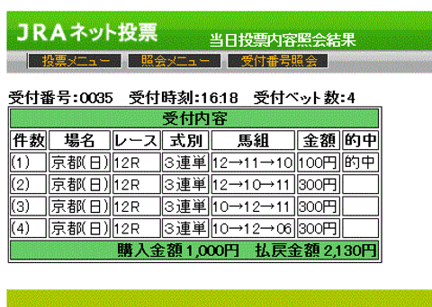 ☆馬券ガチャポン 横綱物語 ハロウィン