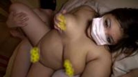 限定販売☆超爆乳ハーフ☆ダブル中出し☆(人生初？)３Ｐの巻【個人撮影】