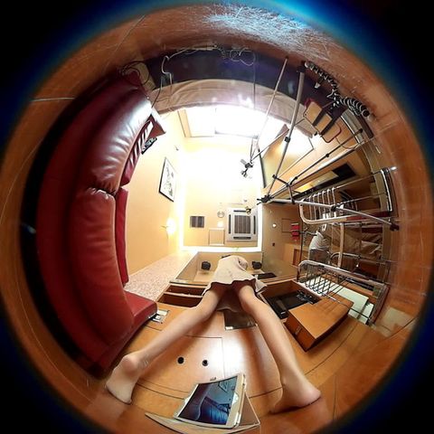 【こんな動画見たことない】360度カメラで撮影したパンチラ＠素人オリジナル個人撮影会
