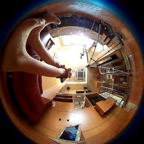 【こんな動画見たことない】360度カメラで撮影したパンチラ＠素人オリジナル個人撮影会