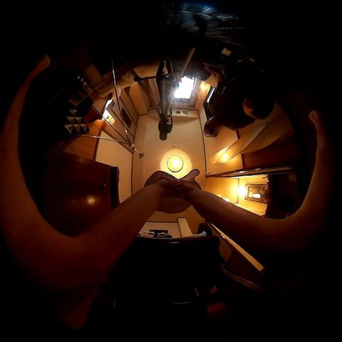 【こんな動画見たことない】360度カメラで見上げるパンチラ＠素人オリジナル個人撮影会