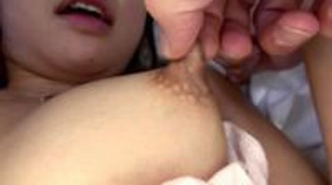 【個人撮影動画】彼女のコリコリ乳首をイクまで責めまくりました。★本編顔出し FULL HD