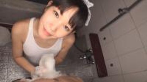ぱいぱん結衣ちゃんのアナル舐め、フェラ奉仕ザーメン舌上発射