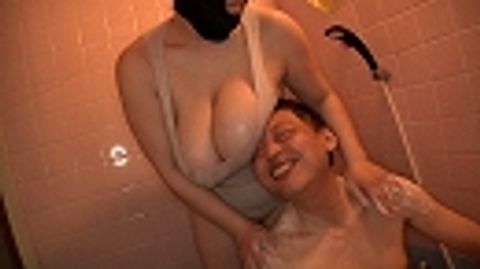覆面未亡人かおり！超爆乳の肉体を狙う義*の欲望！