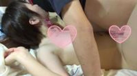 ほぼ顔出し！黒髪二十歳の美巨乳*に散々フェラさせた挙句結局中出し♪【個人撮影】