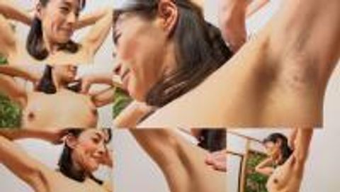 【局部接写】女体観察11＞三井久美* 40歳　細身スレンダーどす黒乳輪人妻【撮影会】