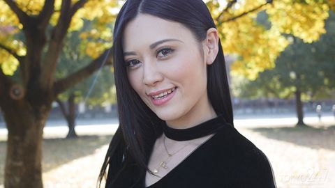 Tokyo247「のあ」さんは高身長でスレンダーの綺麗なハーフ顔でエロさがにじみ出るイベントコンパニオン