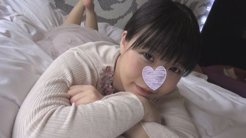 【個人撮影】もも24歳　愛嬌たっぷり**系パイパン幼妻に大量中出し