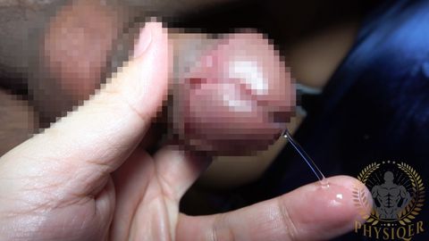 訳あって顔出しNG！色黒腹筋バキバキ覆面13代目フィジーカー降臨！汗だくノンケの欲情SEX！