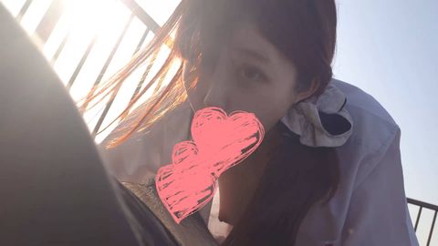 (無)【個撮+屋外】スポ根メンヘラ❤校舎屋上フェラチオサポート3万円【4K画質】❤