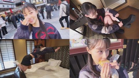 【ミニマムおまんこ・連続生交尾】148cm低身長な美人OLさん（２４）と露天風呂でいちゃいちゃしながら中出しSEXしました『ほのか』
