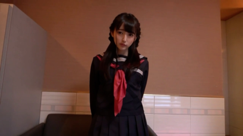 アイドルセンター級の可愛さ18歳。妊娠させたい純白スレンダーの体に孕ませガン突きで最奥中出し。