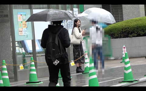 みおちゃんを立ちんぼで有名な都内某所に立ってみてもらった結果、、、秒でした