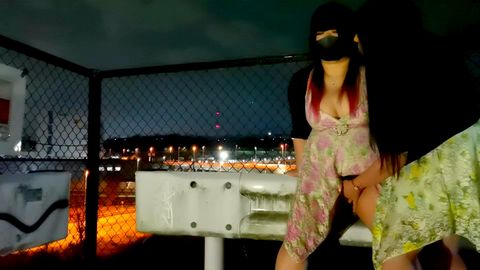 【女装】（復活版）野外・露出・女装セックス 女装して***とフェラやセックスしちゃう動画【個人撮影】