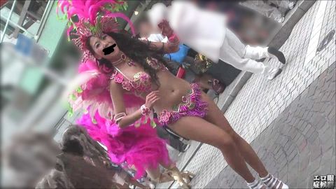 高画質FHD粘着サンバ07「そこそこマニアックな町中ダンス」