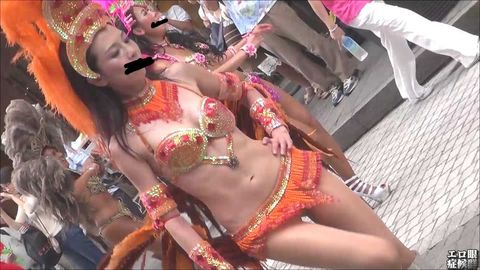 高画質FHD粘着サンバ07「そこそこマニアックな町中ダンス」