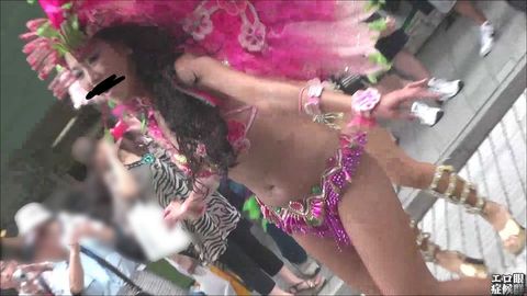 高画質FHD粘着サンバ07「そこそこマニアックな町中ダンス」