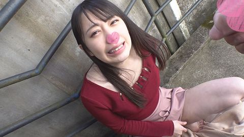 【野外露出】自撮り露出しながら脳内H妄想中の激カワ美**に凸してみた／16絶頂2発射【個撮】☆レビュー特典あり☆