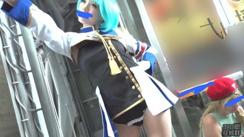 【HD】動画禁止コスイベに一眼カメラの動画機能で潜入31「顔がいい女はパンツもいい」
