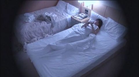 出張OL　ホテルに帰ってからのくつろぎオナニーを****　05