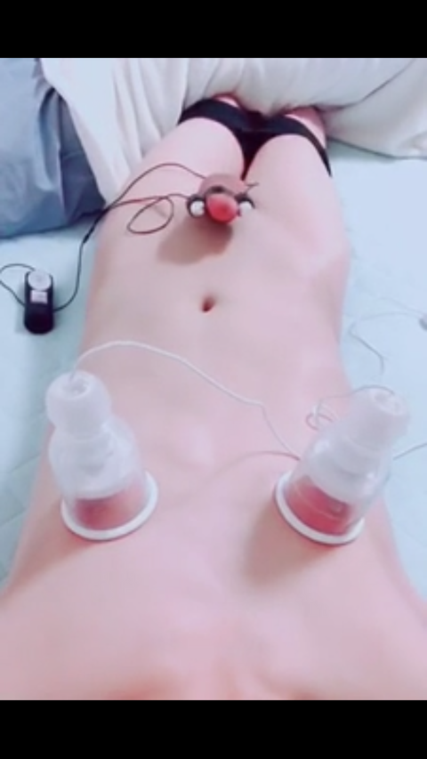 ドスケベオトコのコの完全メス堕ち玩具責め