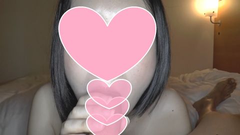 【個人撮影】顔出し　ショートカットが似合う、黒髪20歳に、中出しwww【高画質版有】