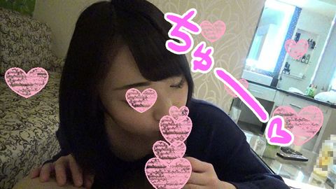【個人撮影】マジで可愛い！チンチン大好き絶対的美**レナちゃん！口内射精ノーハンドフェラ抜き編