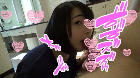 【個人撮影】マジで可愛い！チンチン大好き絶対的美**レナちゃん！口内射精ノーハンドフェラ抜き編