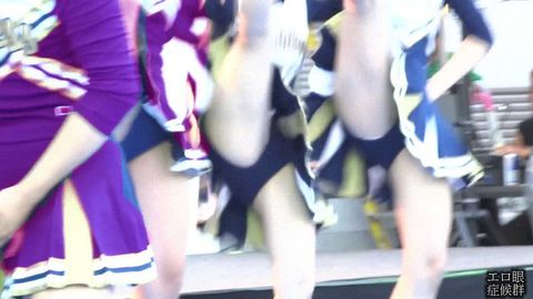 【高画質】UBUチアリーディング02「名門中の名門JD、もう最後かもしれない奇跡パフォ」