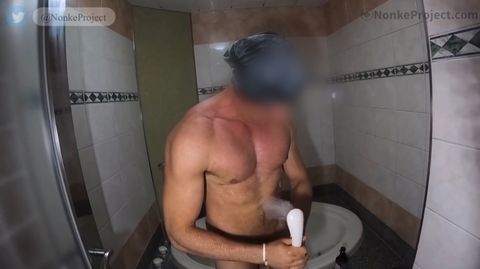 【生交尾】米国巨根マッチョノンケの生ハメ中出しセックス‼︎