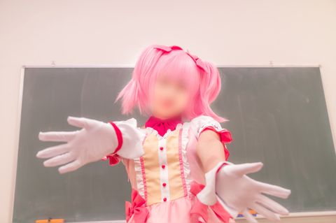 【ま〇マギ逆3P】魔法**と逆3Pハーレムしようよ！えっちに慣れてない元童貞君の穢れを素人レイヤー2人が搾り取ってしまう/ま〇マギま〇か＆ほ〇ら魔法**Ver ※完全顔出し・生中出し