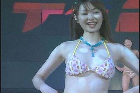 小川奈那★川原麻衣出演！MM02-02水着メーカーキャンギャル水着ショー2002パート2
