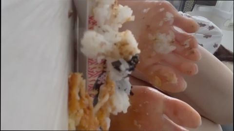 素人クラッシュ応援企画自撮りでのり弁クラッシュ