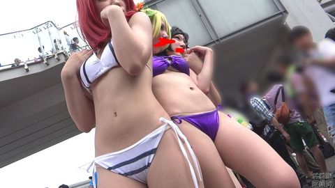 最大級コスプレ会場★プリンケツプリンケツ07「今週のシムラ履き☆知ってか知らずかケツのワレメレイヤー」