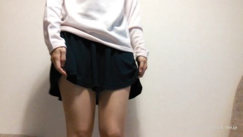 【自撮りフェチ動画】パンスト着替え観賞のススメ