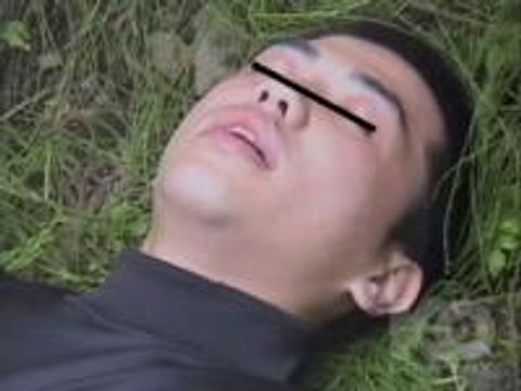 【SCORE】	イモ系男*が野球のユニ着て野外オナニー!!