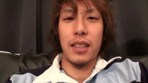 【プリズム】 イケメンラガーマンのエロ皮オナニー。（SPORTS SEX-B)