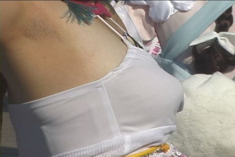 [ 個撮][HD]激カワレイヤー 腋くぱぁー剃り後超ーアップで萌！ぱつんぱつんパン線までバッチリ！