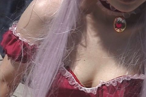 [ 個撮][HD] 激カワレイヤーこぼれおちるおっぱい♡萌えポーズ中に限界ぎりぎり接写