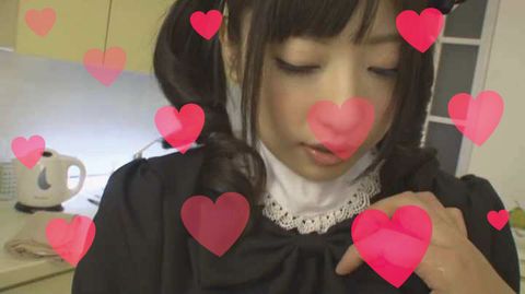 メイドコスの***と中出しセックス！イラマチオで唾液どろどろ