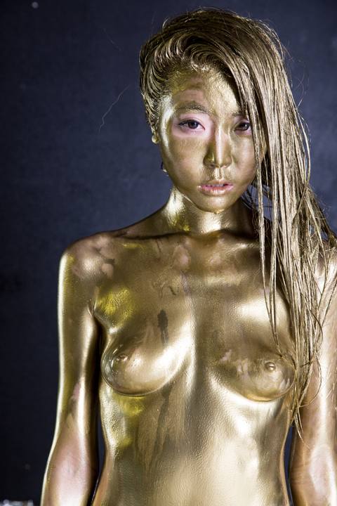 Gold beige nananano 七菜乃