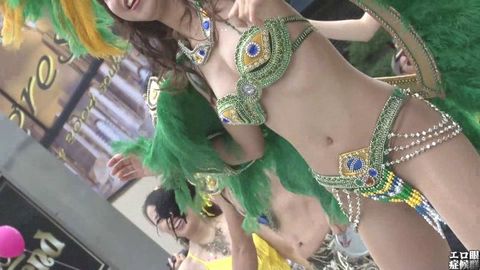 高画質FHD粘着サンバ09「普段はOLさんの元気いっぱいセクシー衣装」
