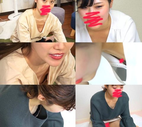 お蔵入り映像特集【**さん*乳大好き!!】美人だらけ合計5名!!■胸チラ■{＃147}